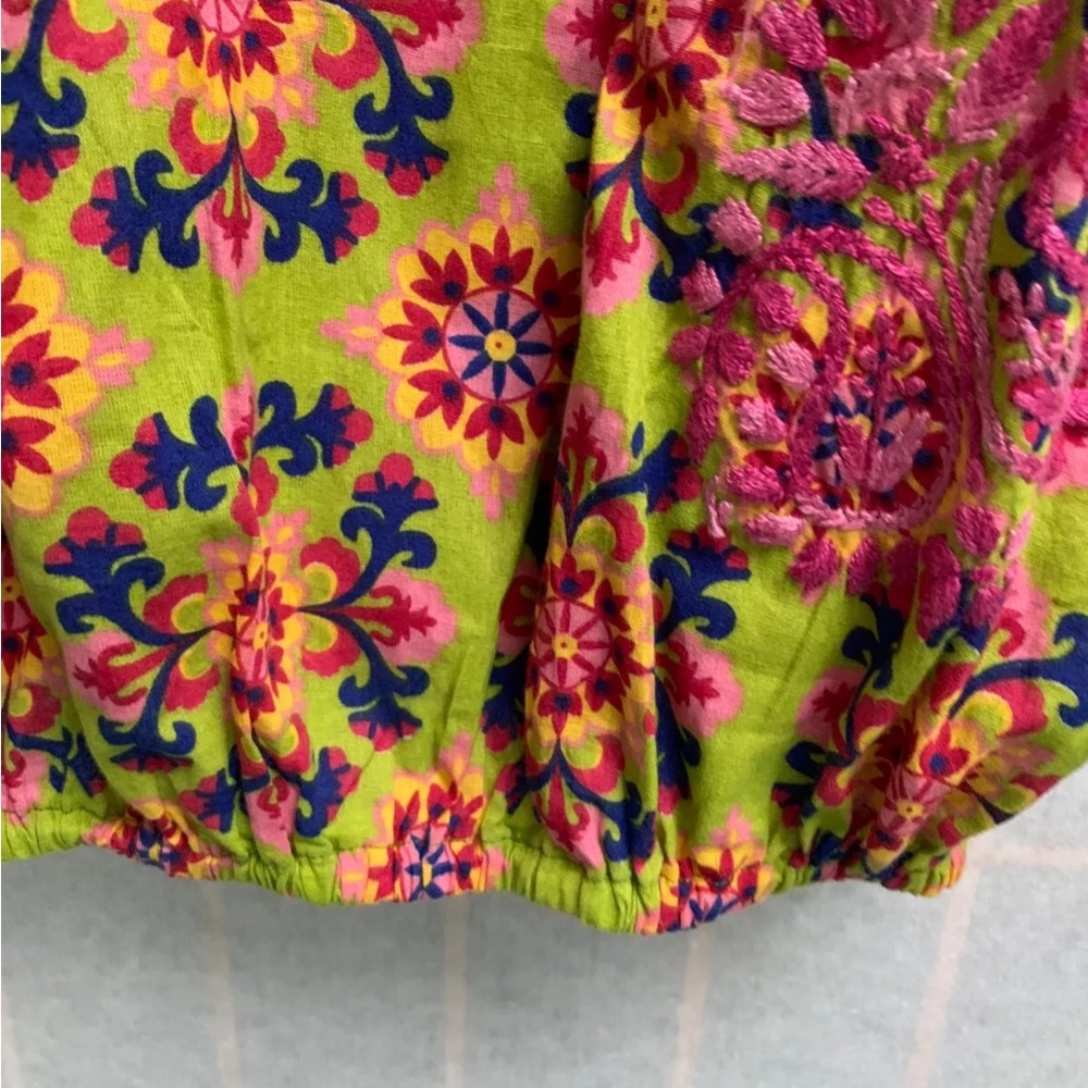 Kimaya Kama NWT beautiful Embroidered Blouse L XL - Picture 5 of 11